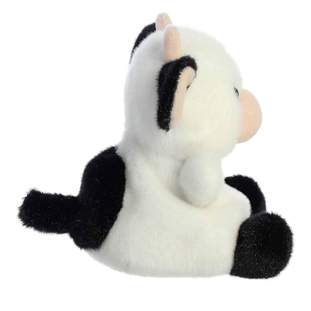 ® Adorable Palm Pals™ Sweetie Cow™ Pocket-Sized Play - White 5 Inches - Picture 3 of 5